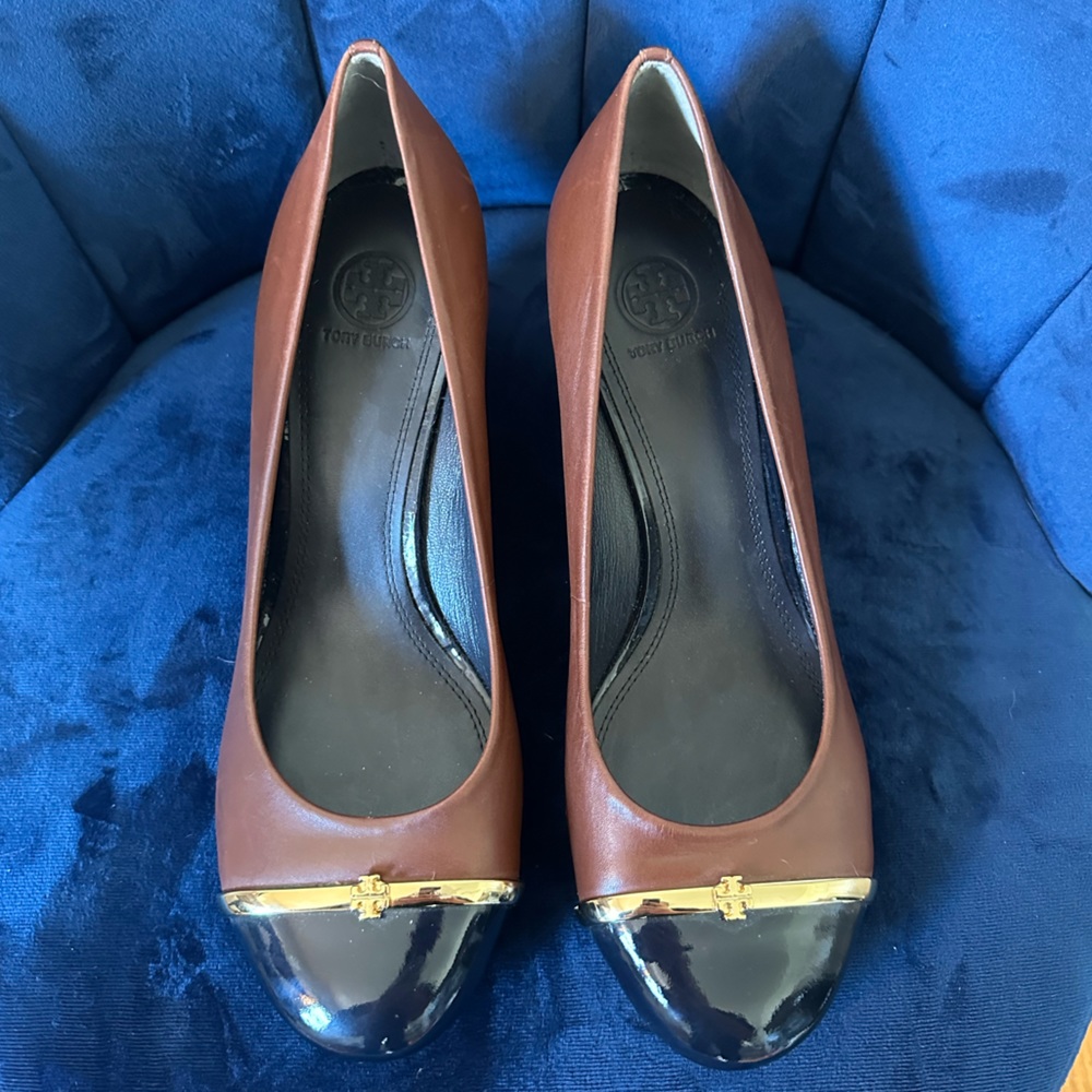 Tory Burch Tiffy Wedge Size 10